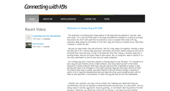 Desktop Screenshot of connectingwithk9s.com